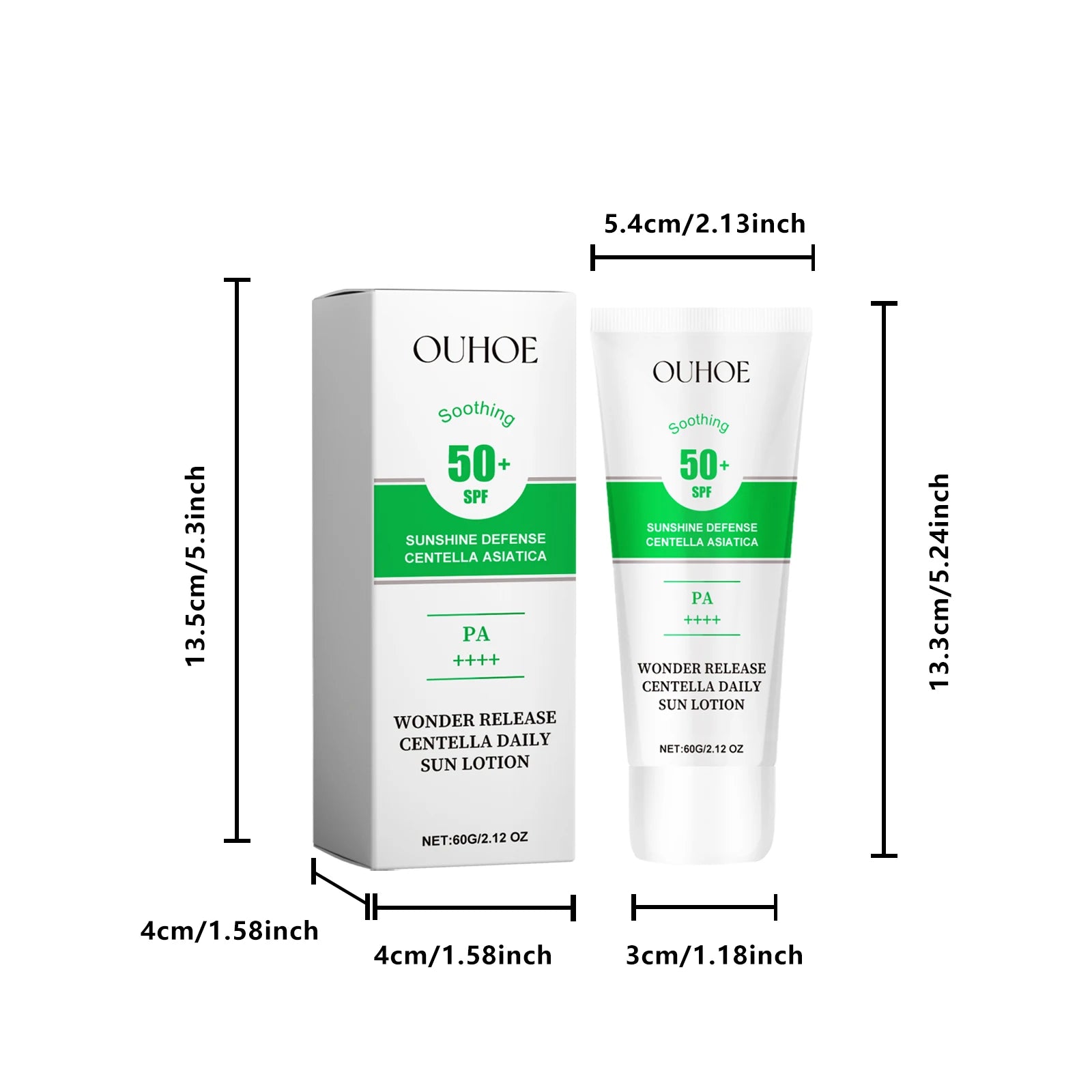 Ouhoe SPF50+ Centella UV Sunscreen Cream