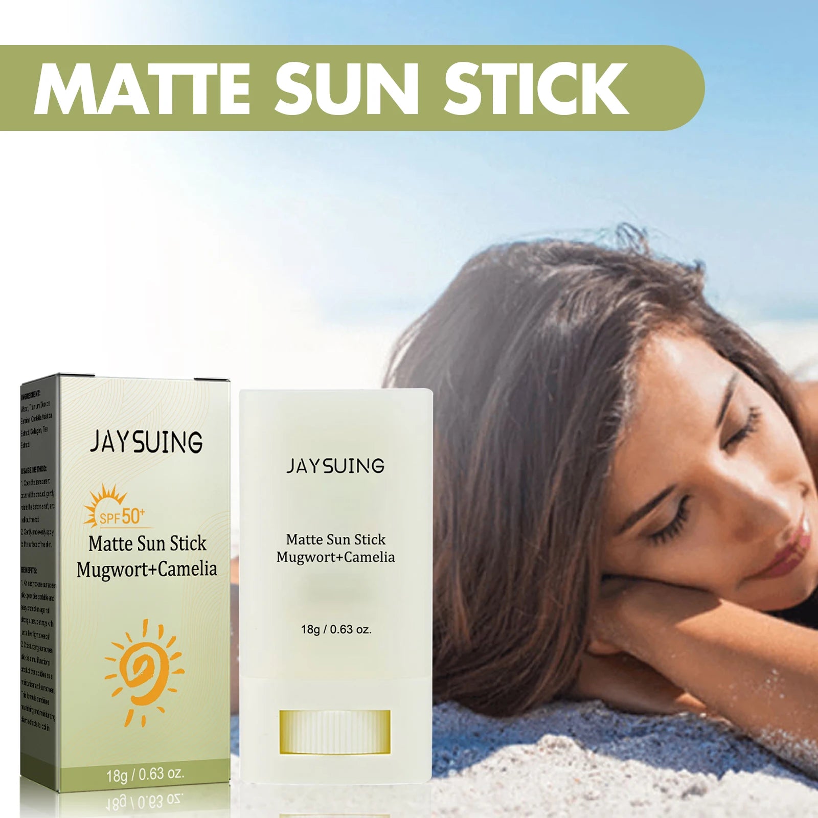 Jaysuing Matte Sunscreen Stick