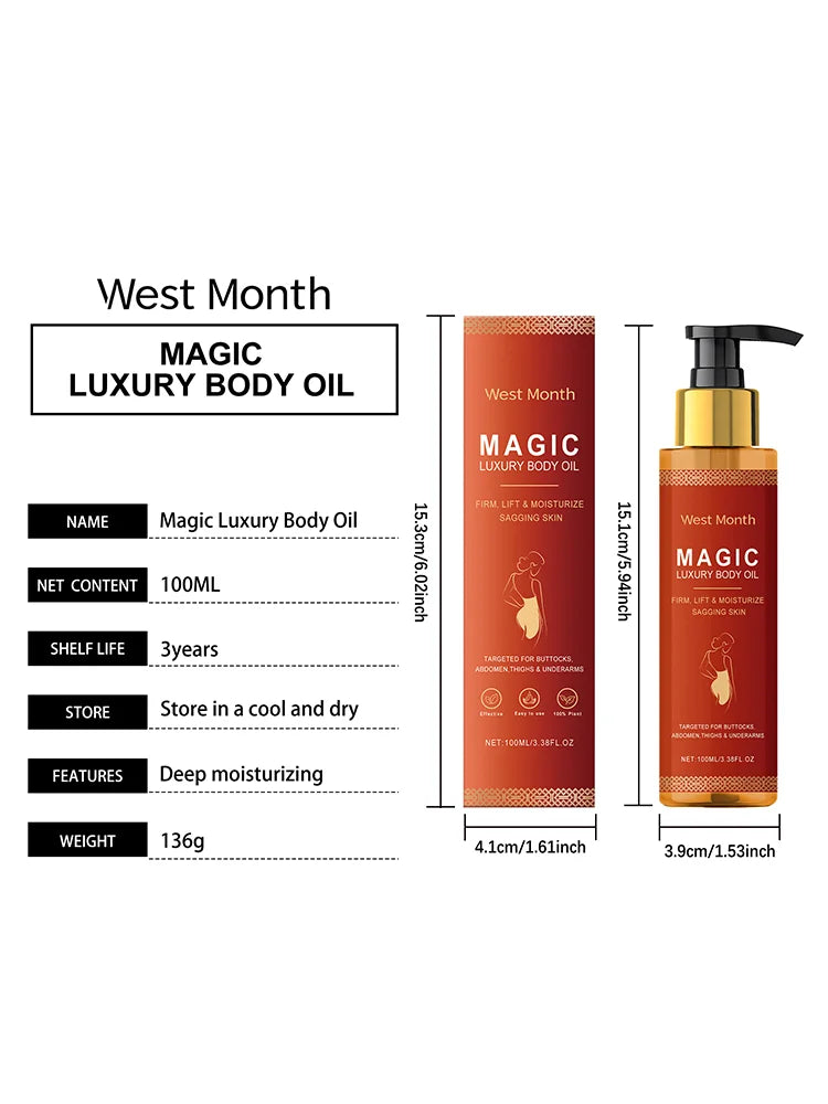 WEST MONTH Luxury Winter Body Oil
