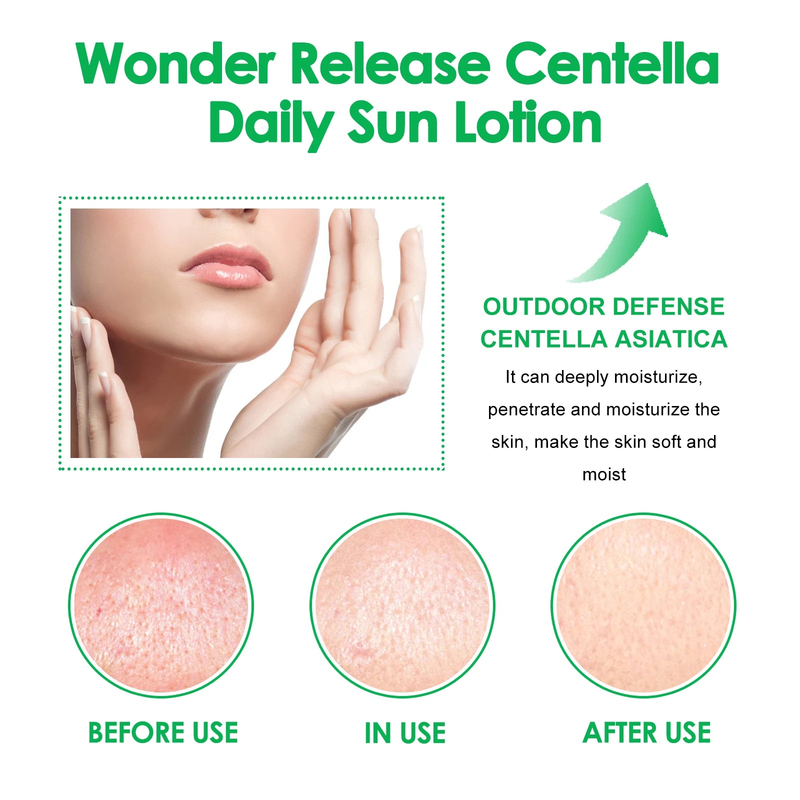 Ouhoe SPF50+ Centella UV Sunscreen Cream