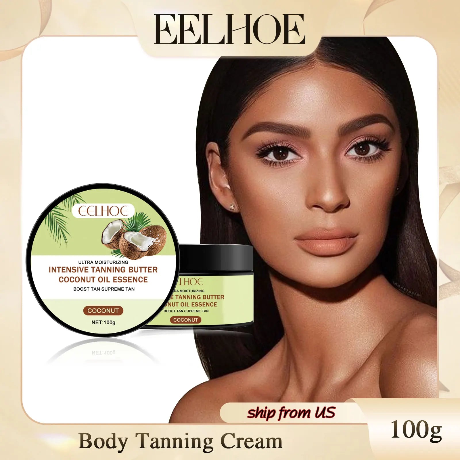 EELHOE Body Tanning Cream