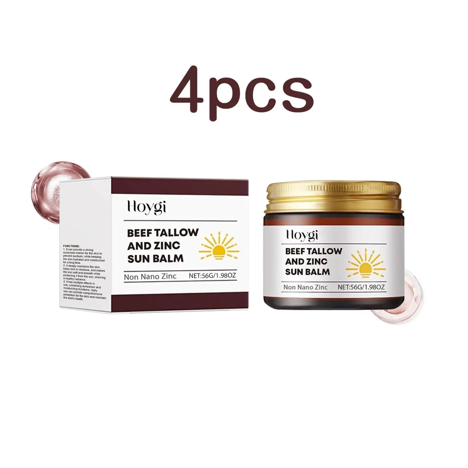 Hoygi 56g Beef Tallow Sunscreen Balm