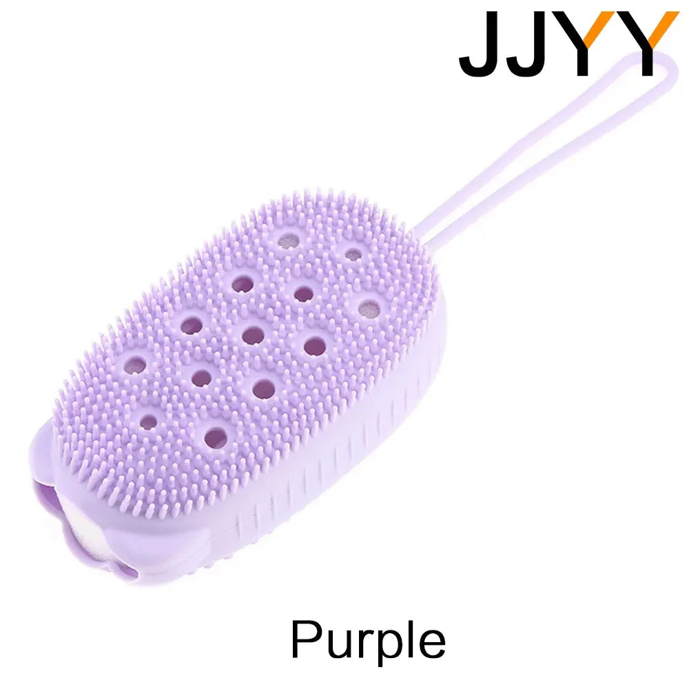 JJYY Silicone Body Scrubber Exfoliating Brush