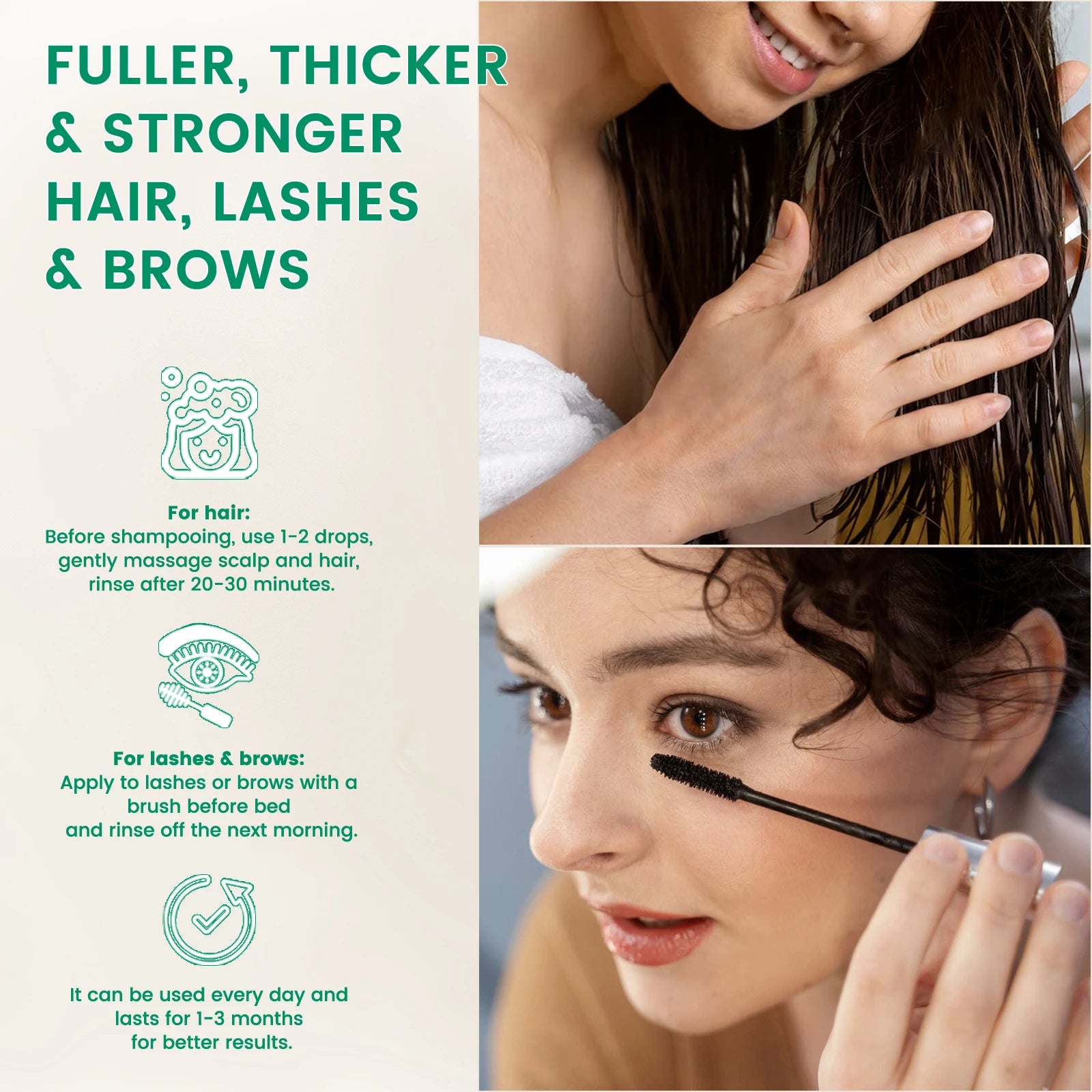 PHATOIL Organic Cold-Pressed Castor Oil (236 ml/118 ml)