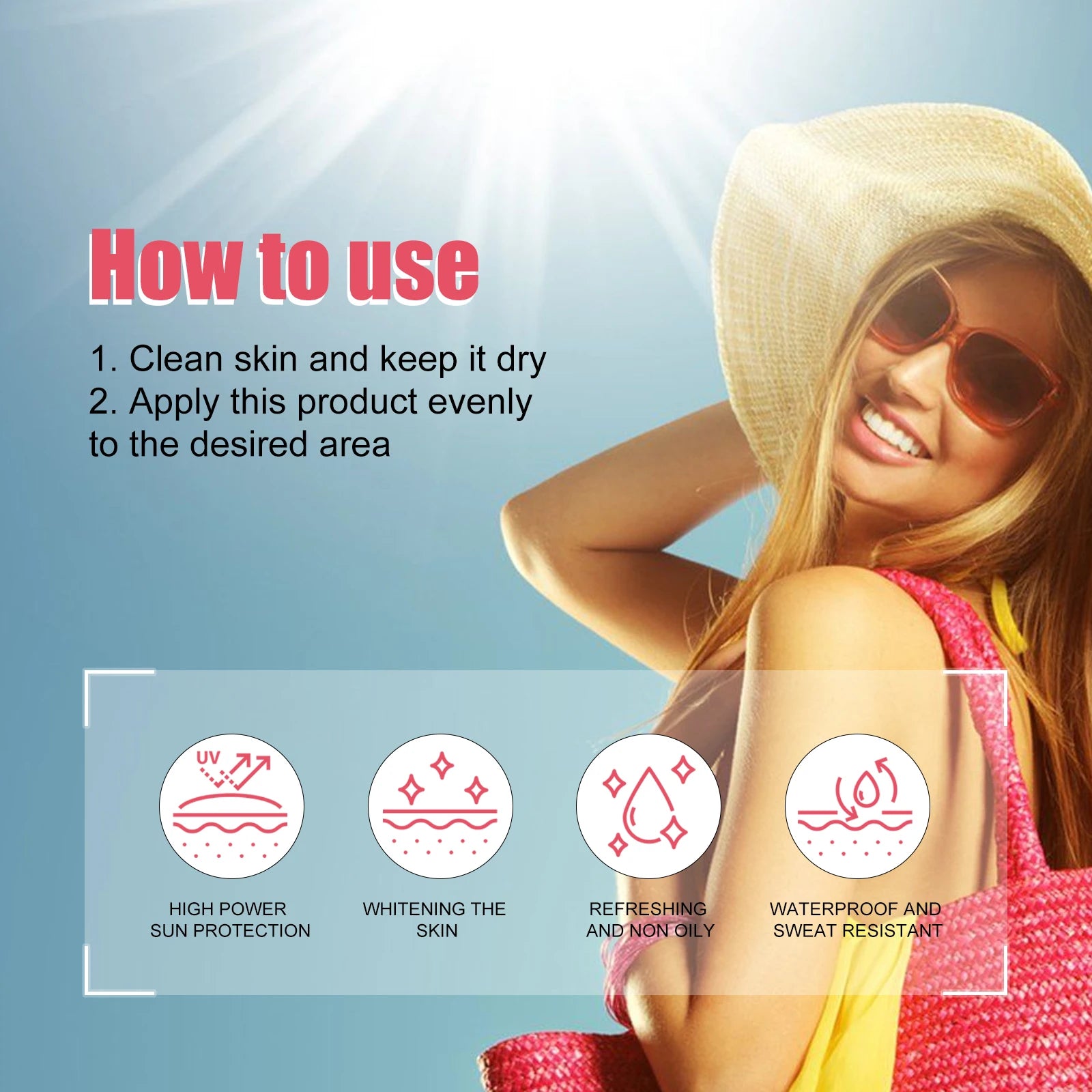 Rose SPF50+ Sunscreen Stick