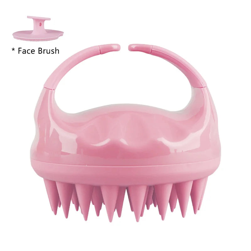 Biodegradable Silicone Scalp Brush Massager