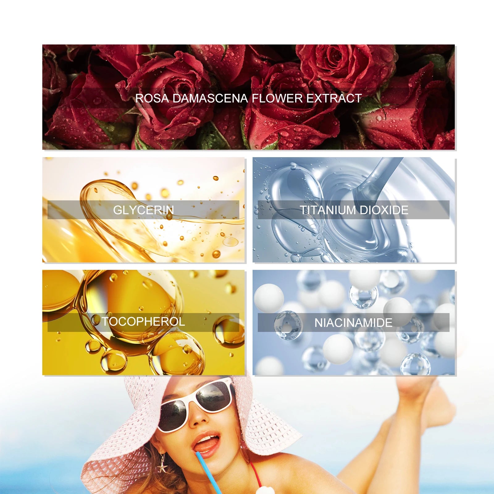 Rose SPF50+ Sunscreen Stick