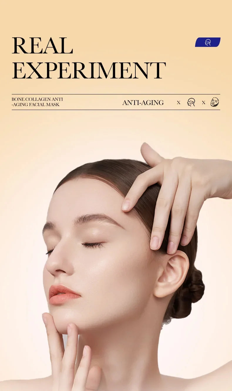 10pcs Collagen Anti-Wrinkle Face Masks