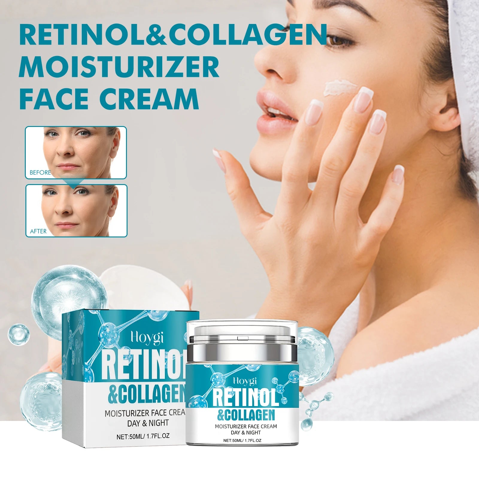 Hoygi Anti-Aging Retinol & Collagen Face Cream