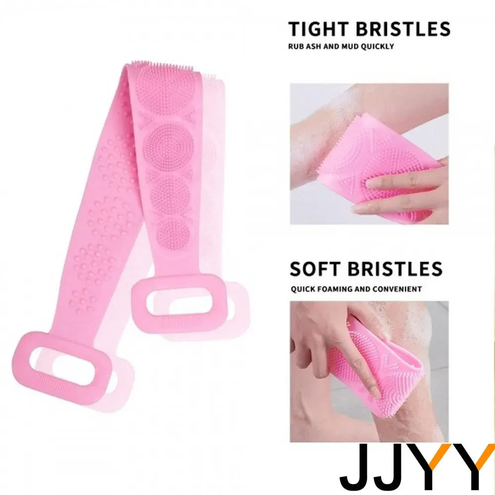 JJYY Silicone Back Scrubber Bath Towel