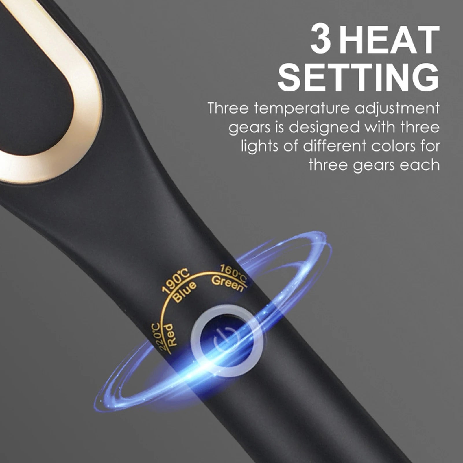 Electric Beard Straightener Brush for Men