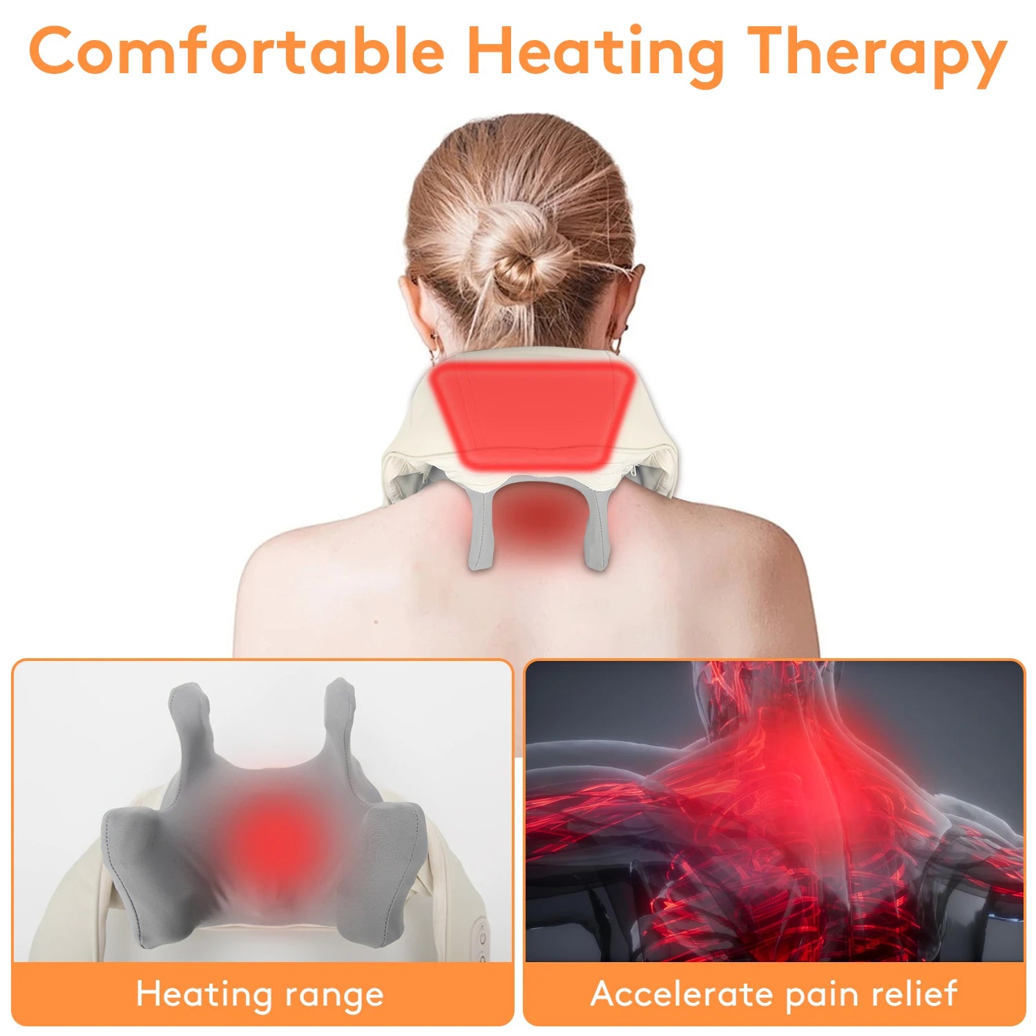 Mebak Wireless 4D Neck & Shoulder Massager