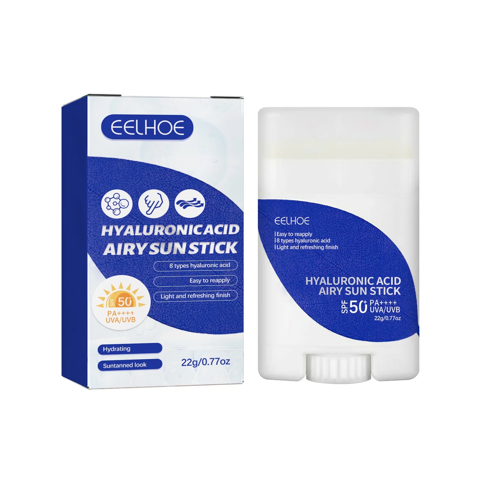 Hyaluronic Acid Sunscreen Stick SPF Moisturizing & UV Protection