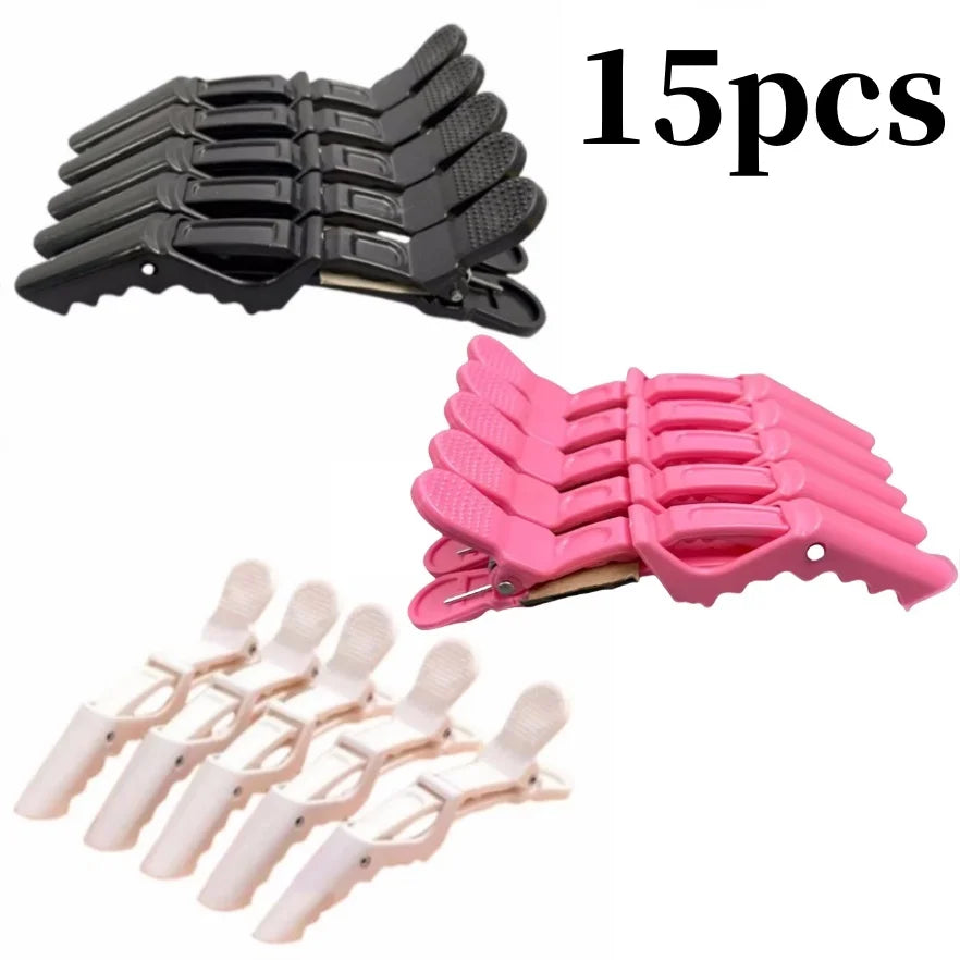 5-30pcs Alligator Hair Clips – Non-slip Plastic