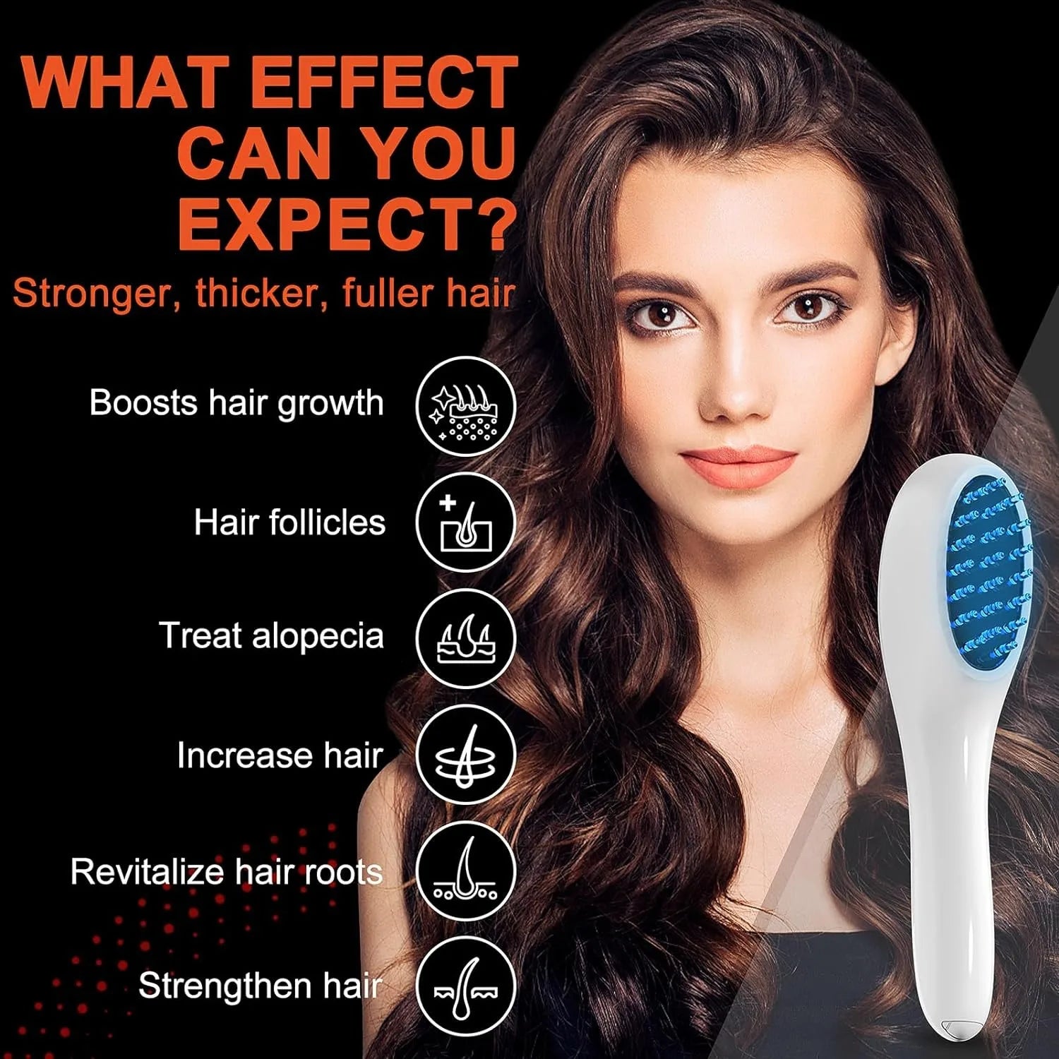 Electric Laser Hair Growth & Anti-Hair Loss Comb