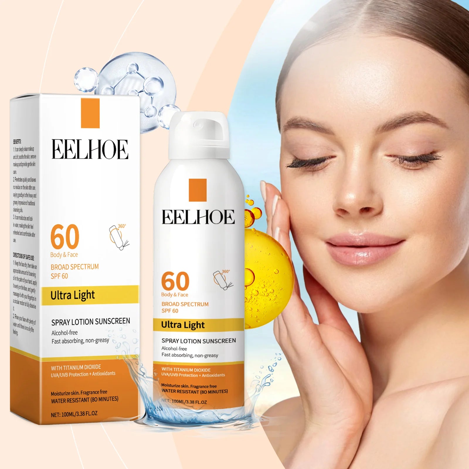 EELHOE UV Protective Moisturizing Spray