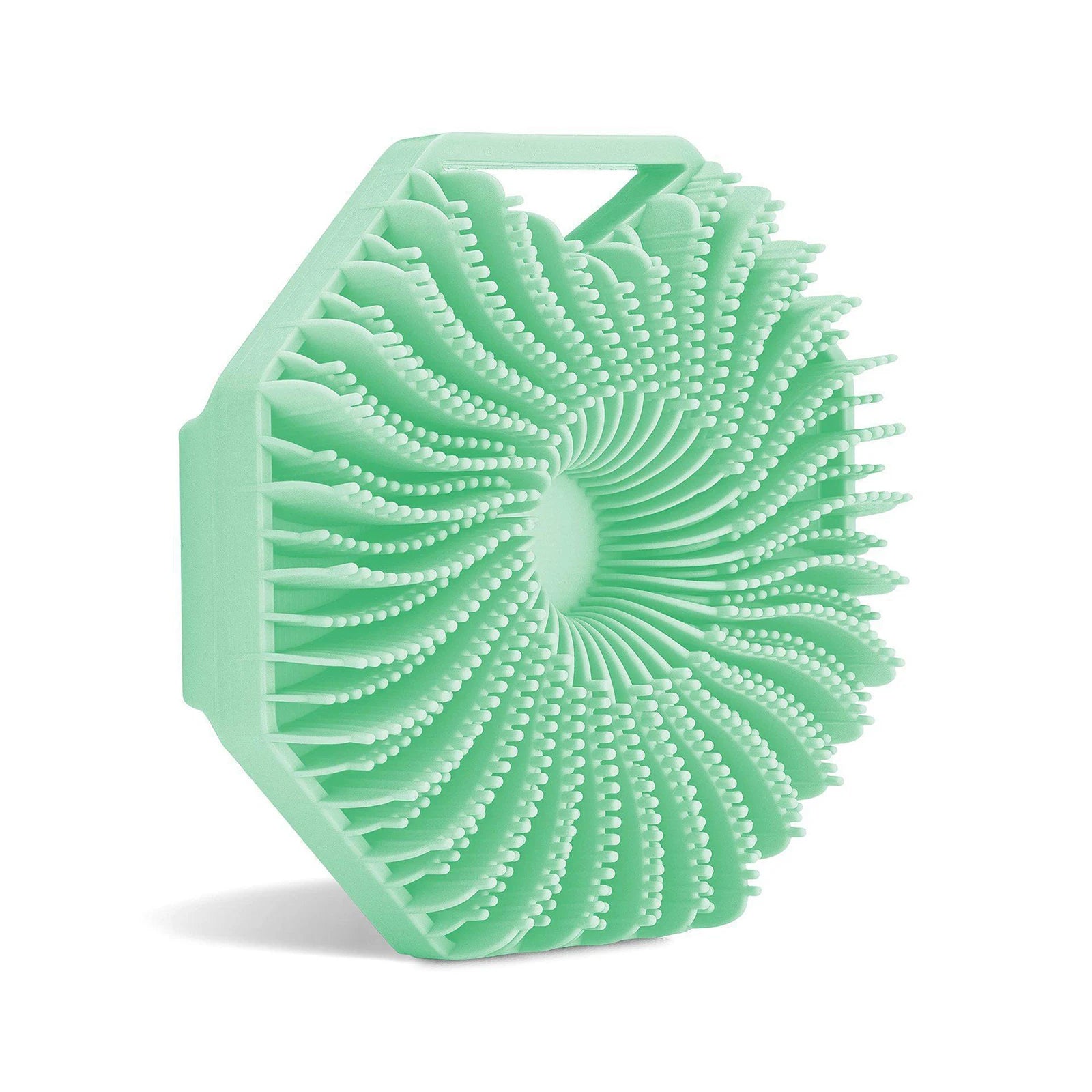 Polygon Silicone Body Scrubber Brush