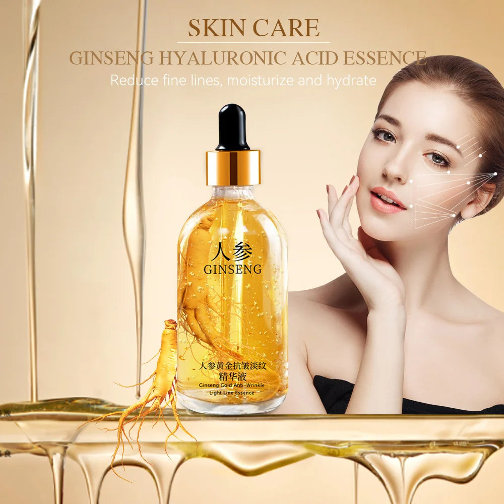 100ml 24K Gold Hyaluronic Acid Whitening Face Serum