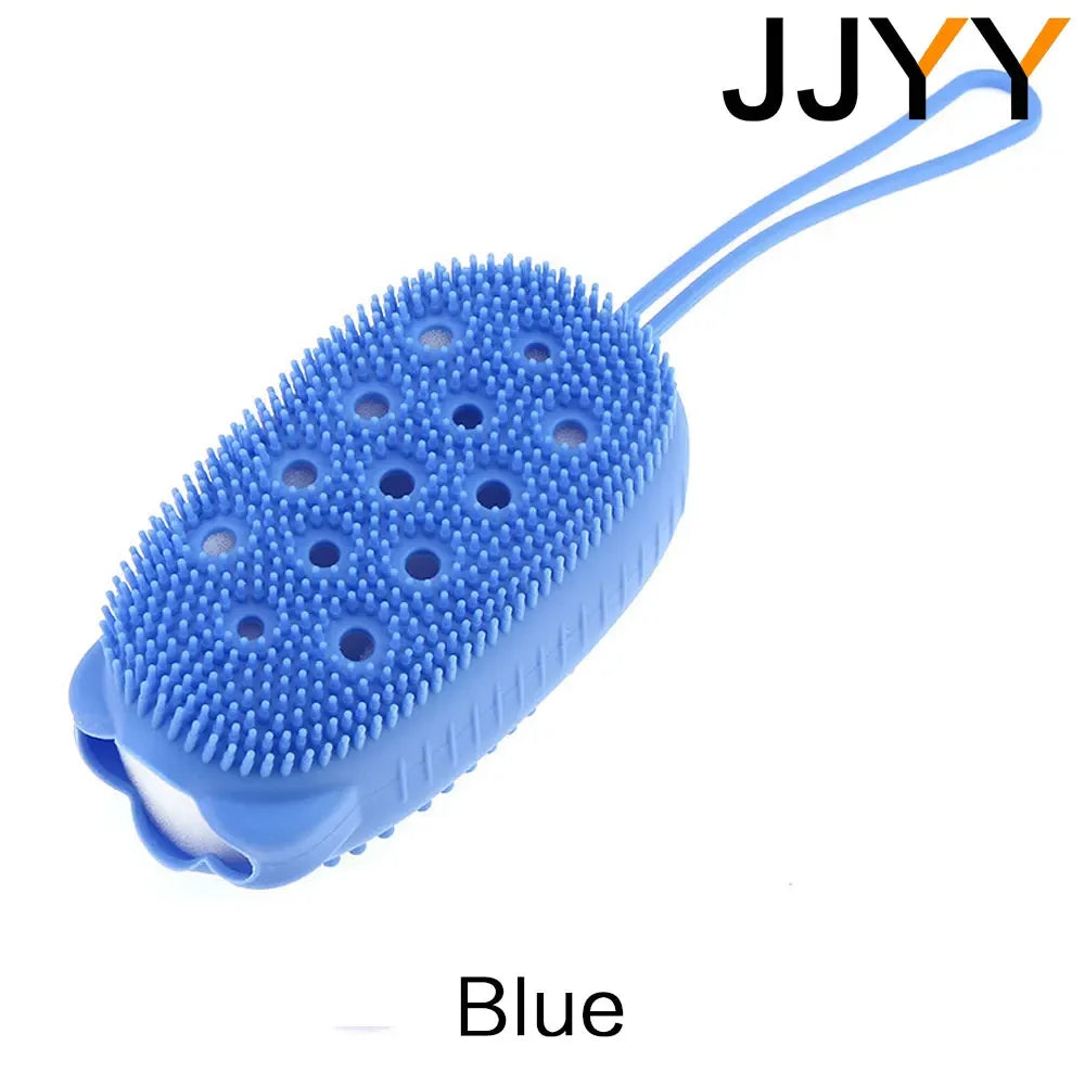 JJYY Silicone Body Scrubber Exfoliating Brush