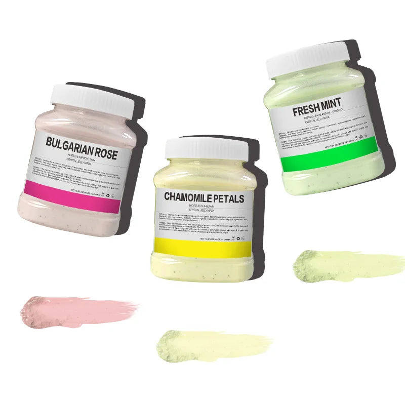 350g 24K Gold Rose Petal Soft Mask Powder