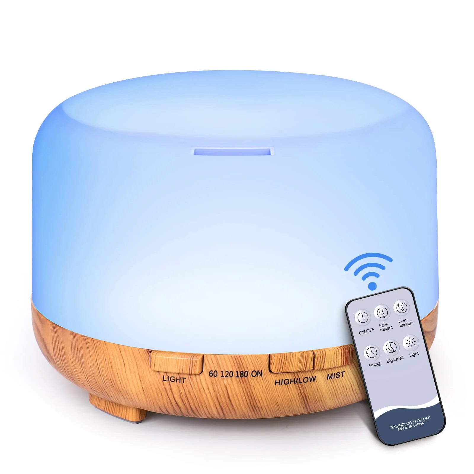 500ML Aromatherapy Oil Diffuser with Auto Shut-Off