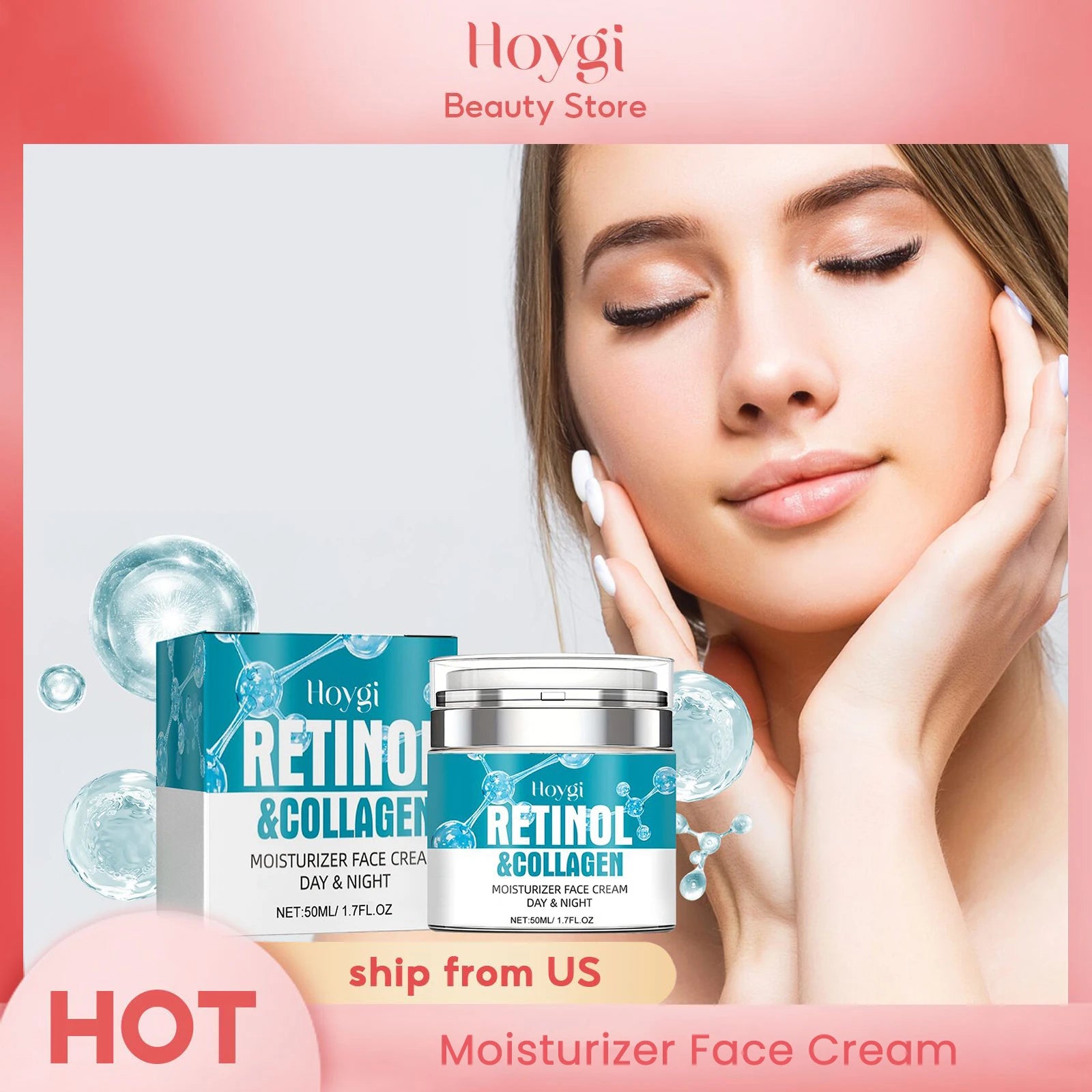 Hoygi Anti-Aging Retinol & Collagen Face Cream