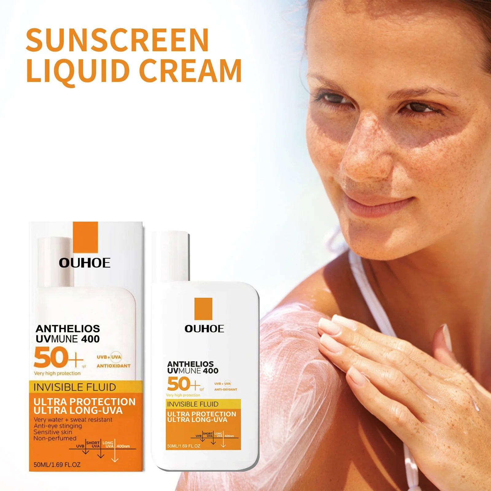 Invisible Fluid Sunscreen SPF 50+