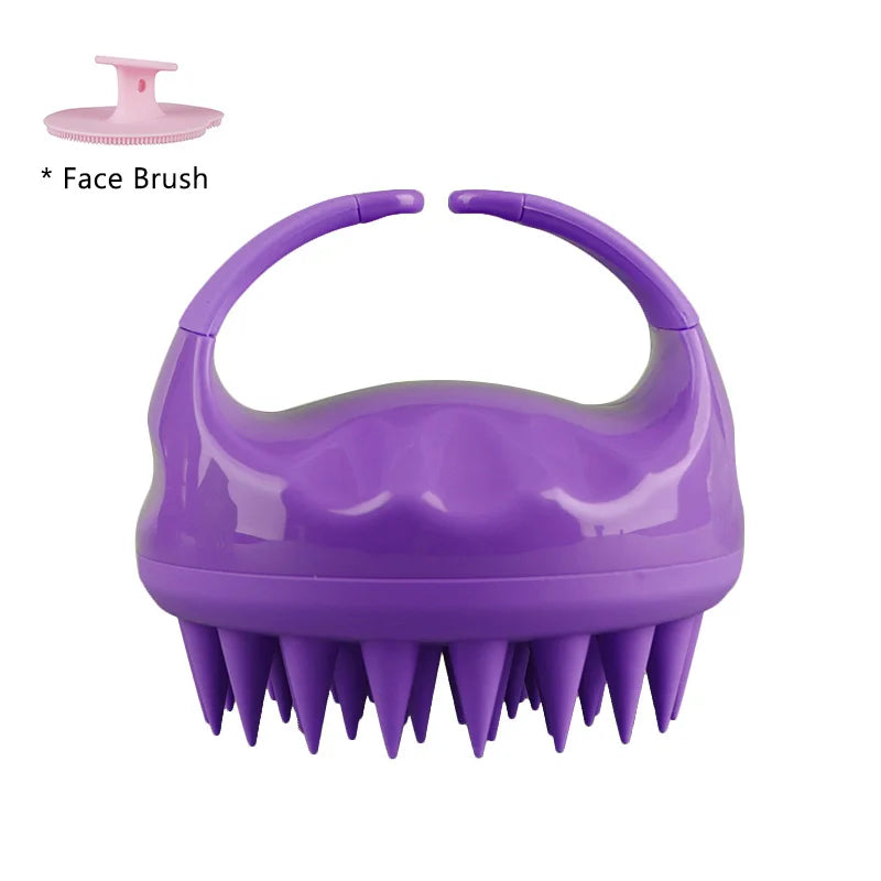 Biodegradable Silicone Scalp Brush Massager