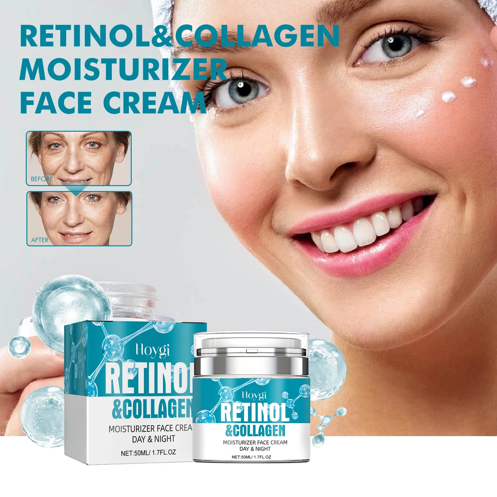 Hoygi Anti-Aging Retinol & Collagen Face Cream