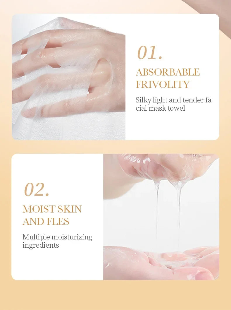 10pcs Collagen Anti-Wrinkle Face Masks