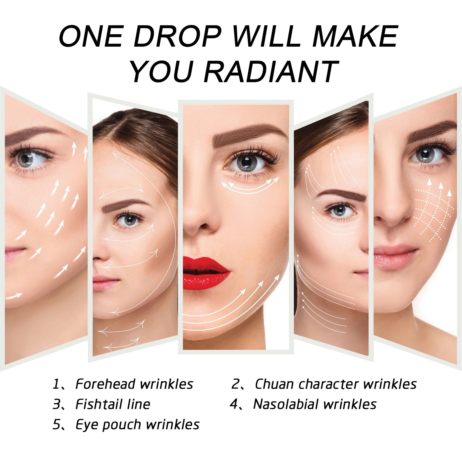 5-in-1 Vitamin C Collagen Facial Serum