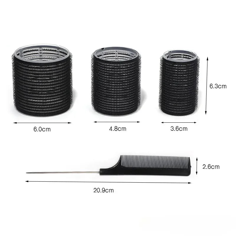 28pcs Hair Roller Set with Self Grip Curlers & Clips