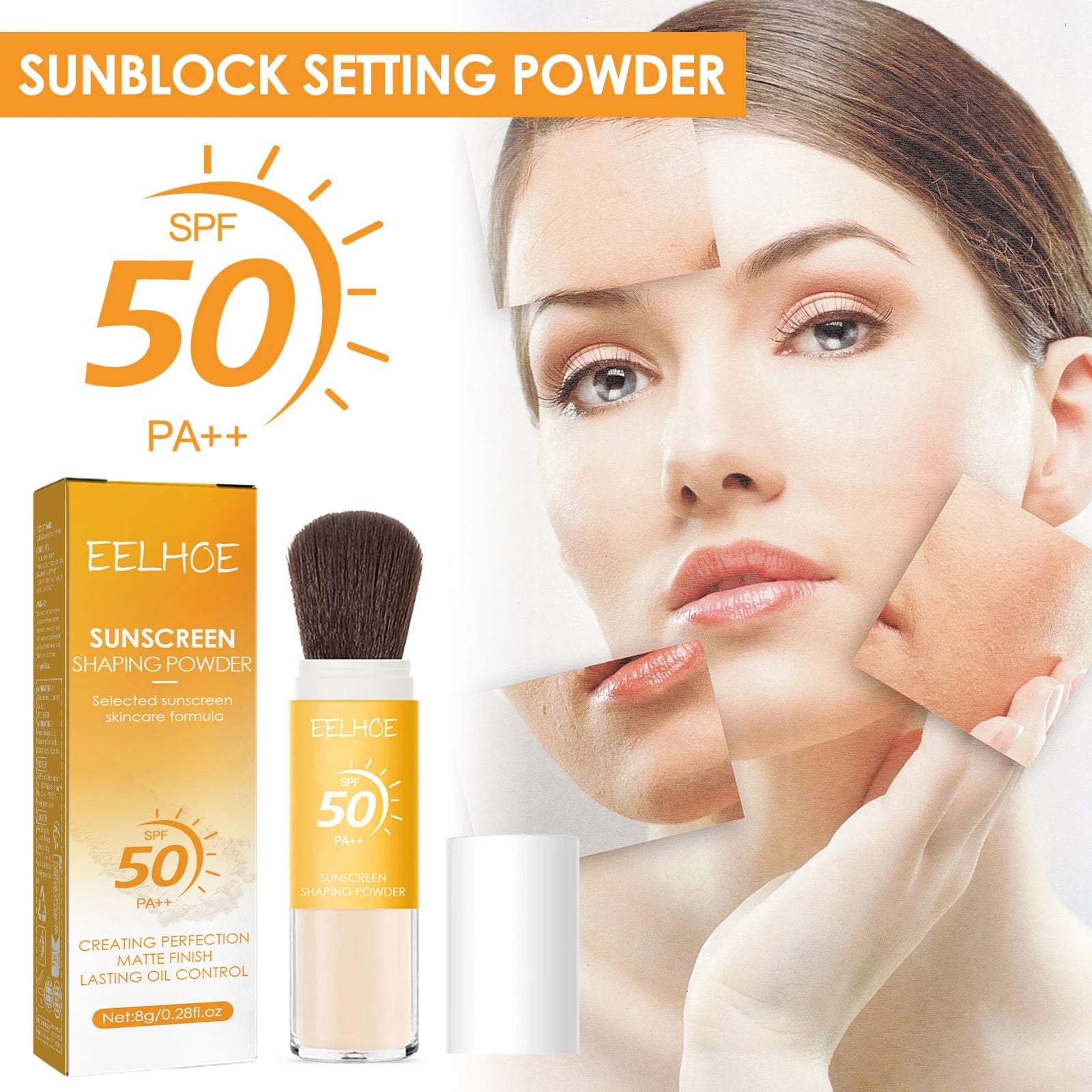SPF50 Sunscreen Loose Powder