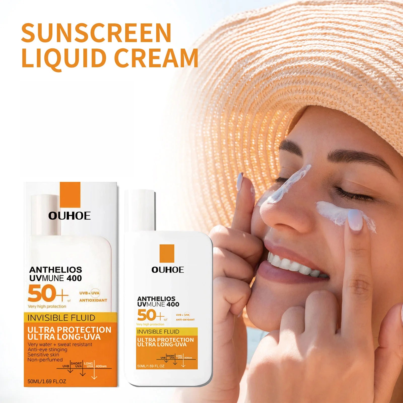 Invisible Fluid Sunscreen SPF 50+