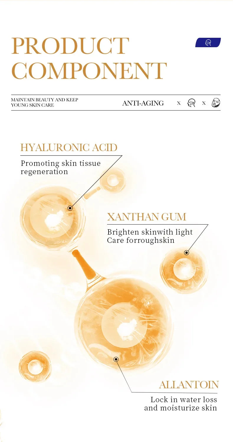 10pcs Collagen Anti-Wrinkle Face Masks