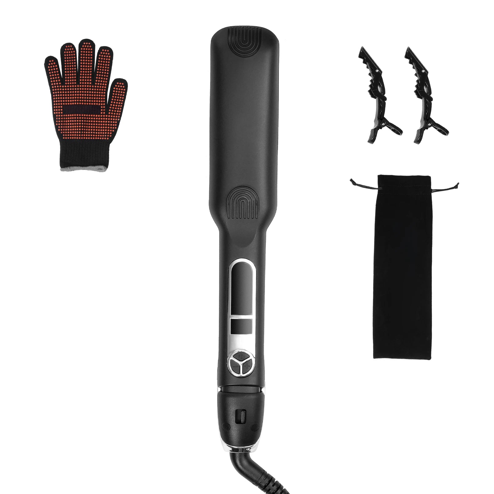 VEVOR Hair Straightener with LCD & 25 Temp Levels