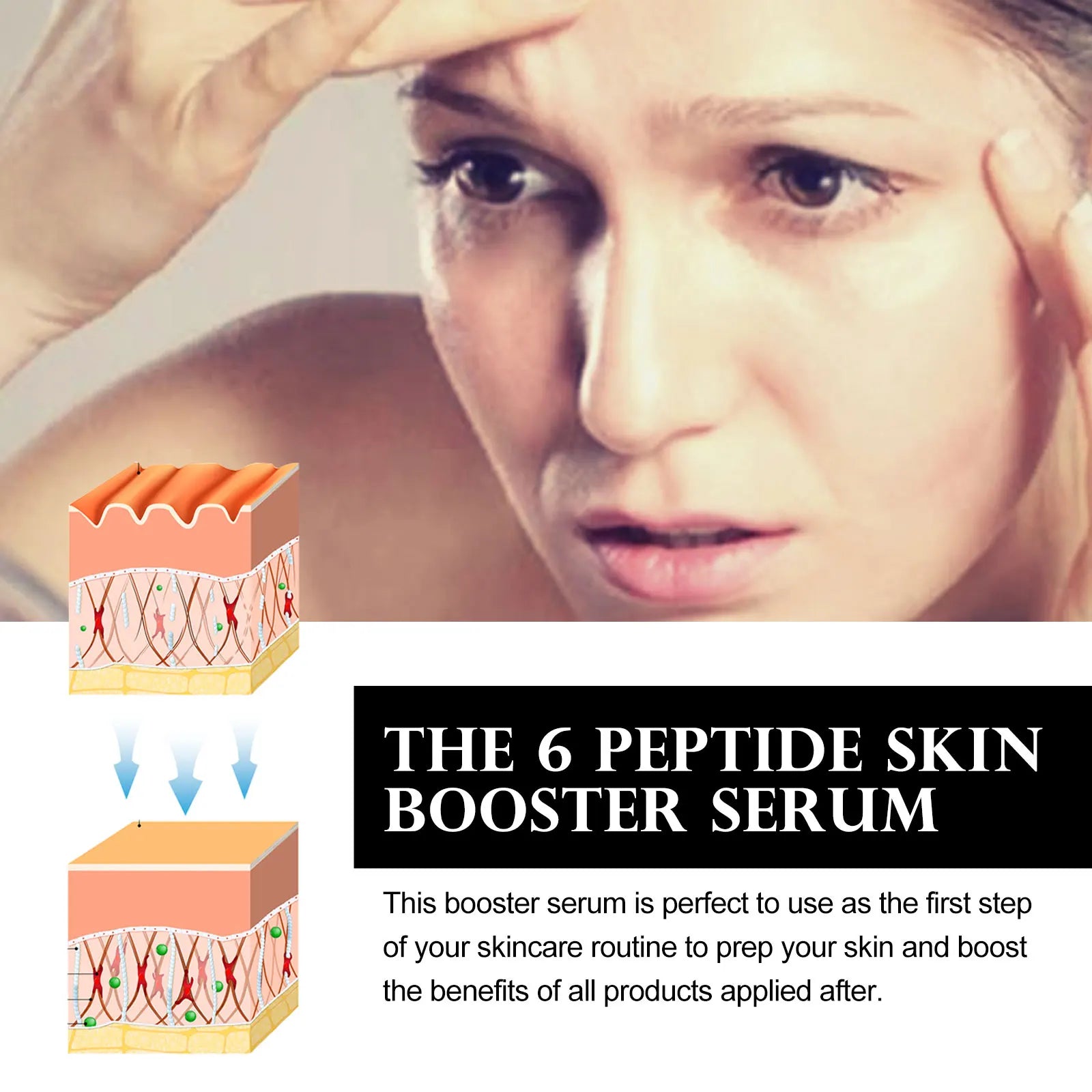 Hyaluronic Acid Face Serum for Anti-Aging & Pore Shrink