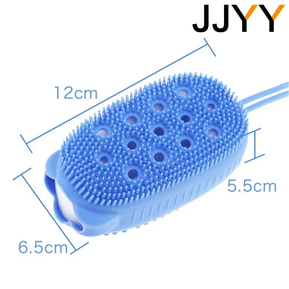 JJYY Silicone Body Scrubber Exfoliating Brush