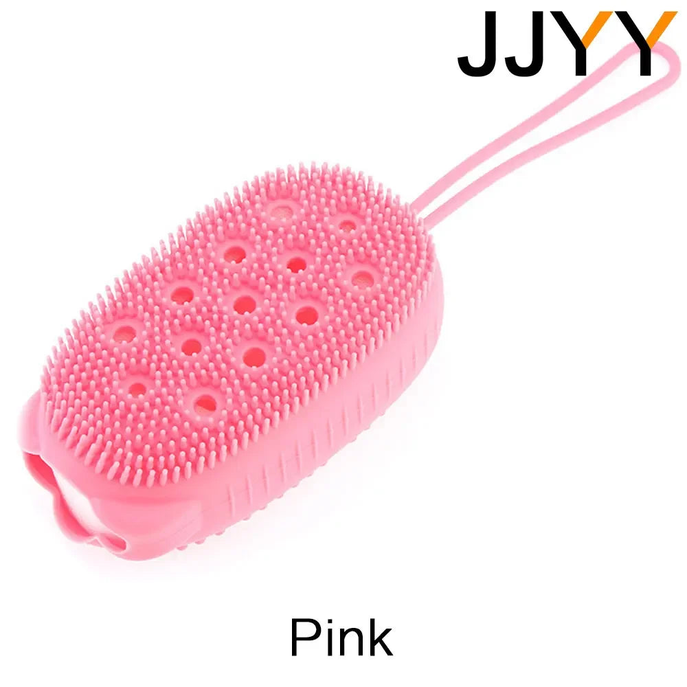 JJYY Silicone Body Scrubber Exfoliating Brush