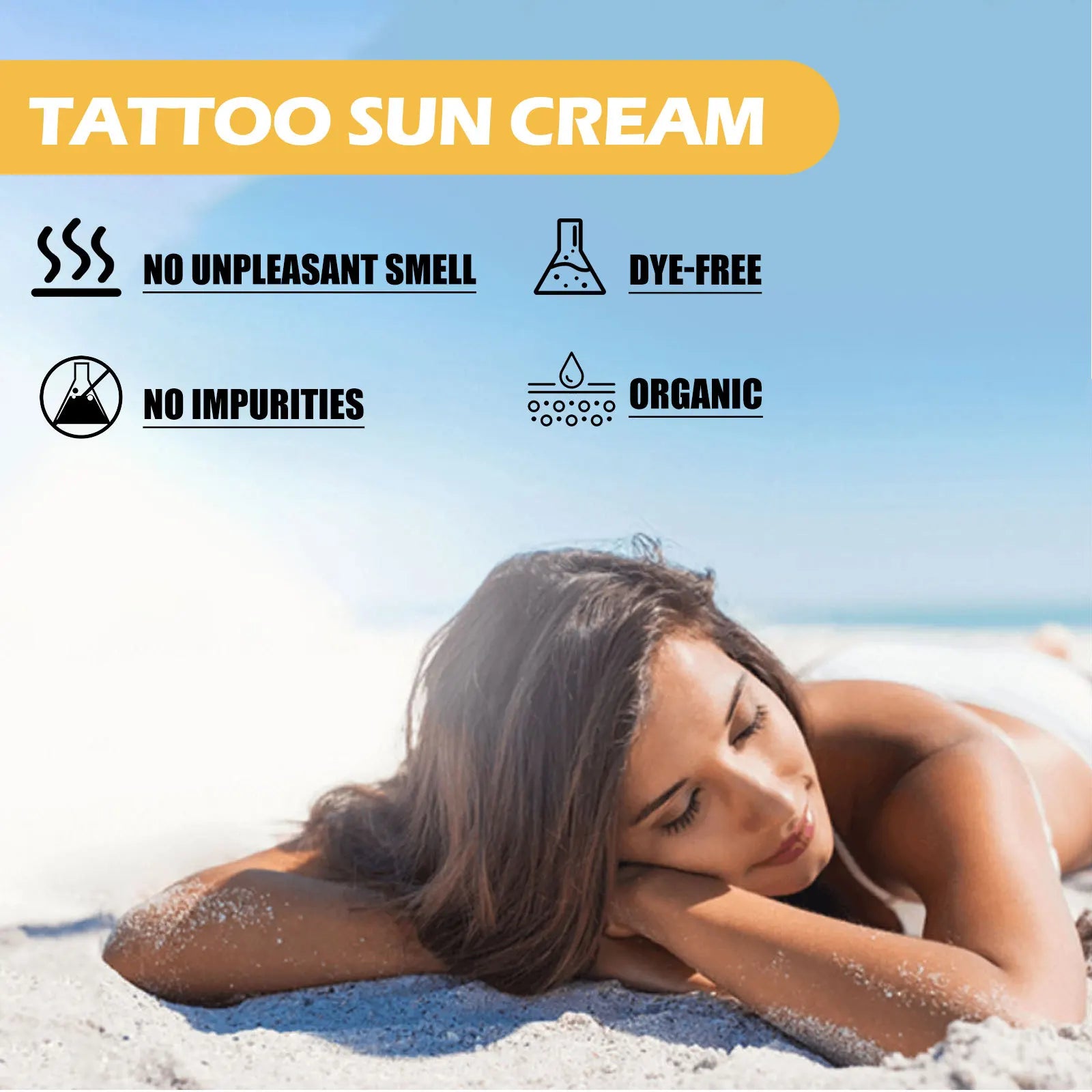 EELHOE Tattoo Protection Body Sun Cream