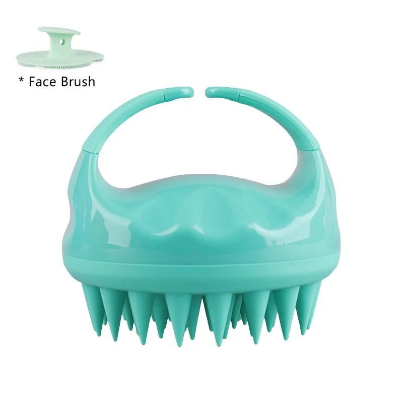 Biodegradable Silicone Scalp Brush Massager