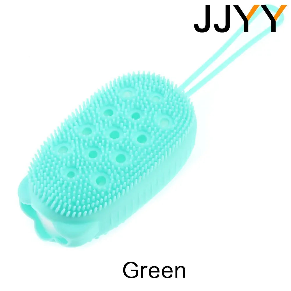 JJYY Silicone Body Scrubber Exfoliating Brush