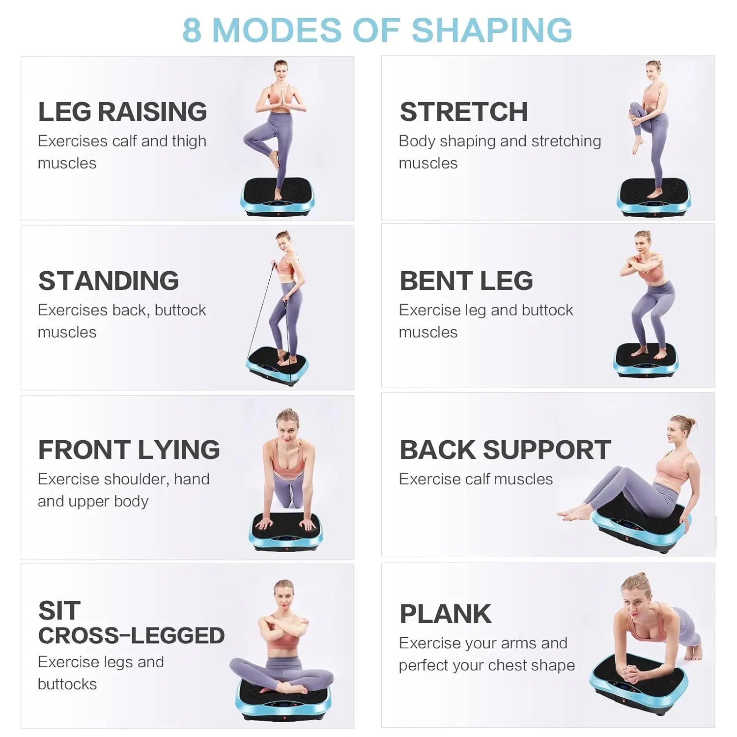 Whole Body Vibration Slimming Plate Machine
