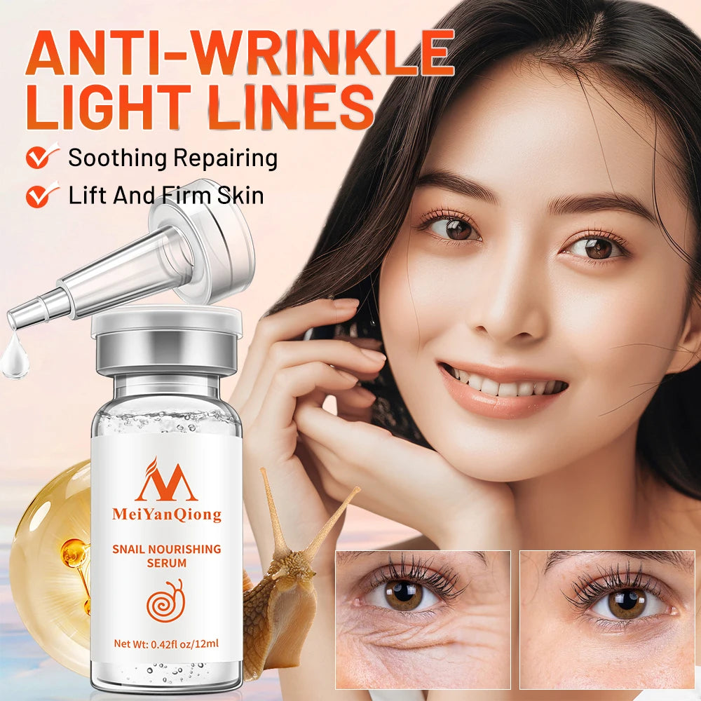 MeiYanQiong Natural Snail Essence with Hyaluronic Acid